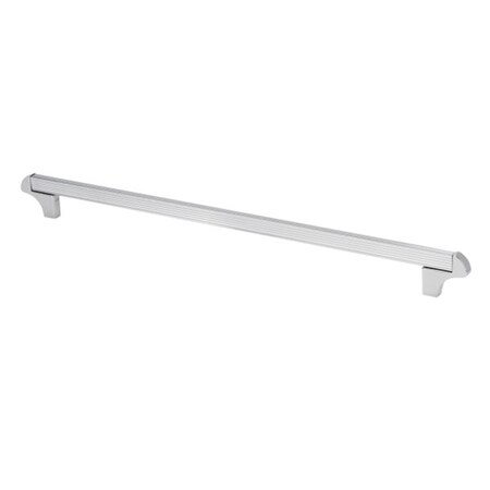 Topex 12.5 in. Square Transitional Cabinet Pull, Chrome 8-114103204040